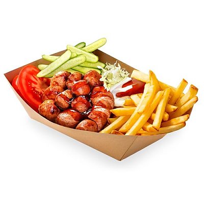 Заказать Кебаб-бокс с колбасками, Дон Кебаб