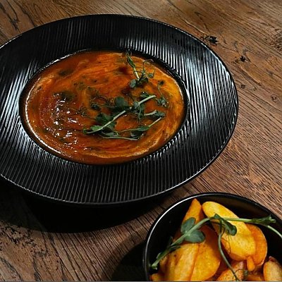 Заказать Томатный суп с картофельными дольками, Бар СОН - Гродно