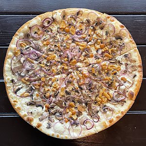Пицца Грибная, Food&Beer (на Лиможа)