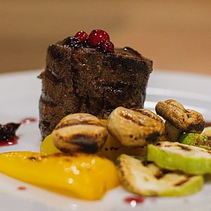 Миньон из говядины с овощами гриль, PaPi