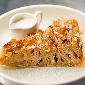 Яблочный пирог с тестом фило, PaPi