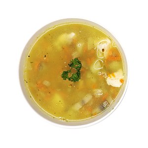Суп картофельный с рисом, птицей и грибами, Ирина-Сервис - Обеды