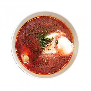 Борщ Украинский со свининой, Ирина-Сервис - Обеды