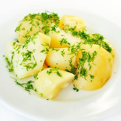Заказать Картофель отварной с маслом и зеленью, Ирина-Сервис - Обеды