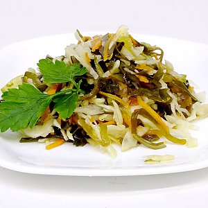 Салат из морской и квашеной капусты, Ирина-Сервис - Обеды