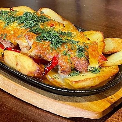 Заказать Сковородка с драниками, Grill House