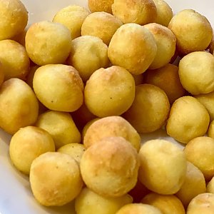 Колобки картофельные, Кафе Виола (Шашлык-Башлык)