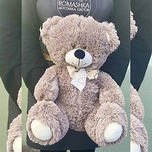 Мишка (60см) бежевый, Ромашка