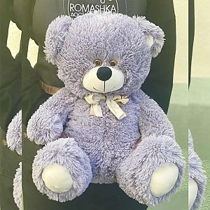 Мишка (60см) серый, Ромашка