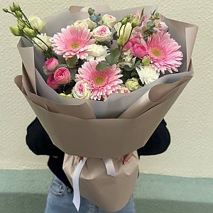 Букет Пастельные оттенки, Ромашка