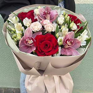 Букет Шикарный презент, Ромашка