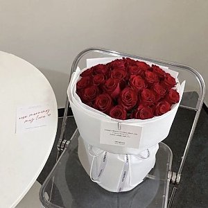 Букет Комплимент королеве, Ромашка