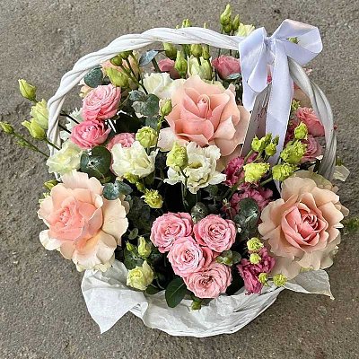 Заказать Корзина Розовые времена, Ромашка