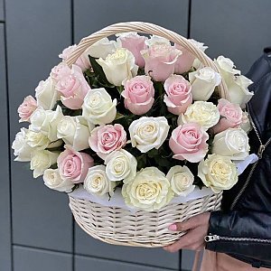 Корзина Объятья чувств, Ромашка