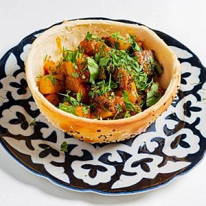 Мясо в хлебном горшочке, Чайхана Бангалор