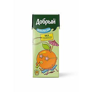 Добрый апельсиновый сок 0.2л, Skovoroda