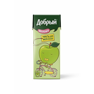Заказать Добрый яблочный сок 0.2л, Skovoroda