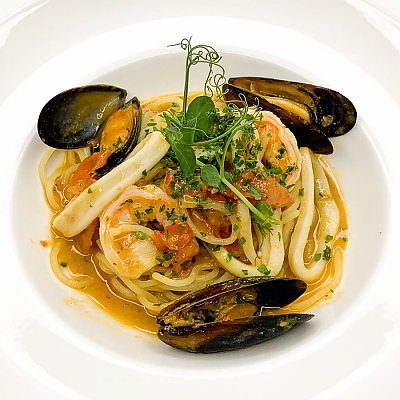 Заказать Паста с морепродуктами от Шефа (стандарт), Pasta Bar - Брест