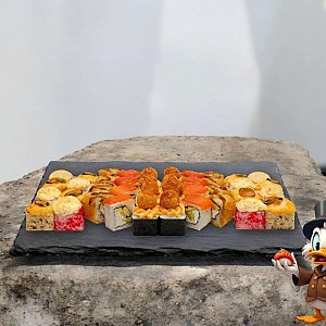 Сет Скрудж, Кансай Суши - Поставы