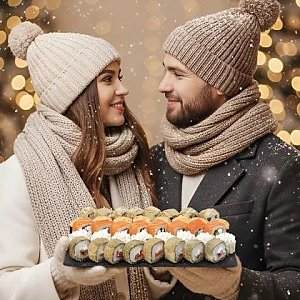 Сет Январская вьюга 1кг, Кансай Суши - Поставы