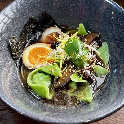 Заказать Wonton Green noodle soup, Табу