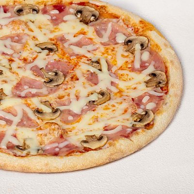 Заказать Пицца Прошутто Фунги на тонком тесте 25см, Суши WOK - Поставы