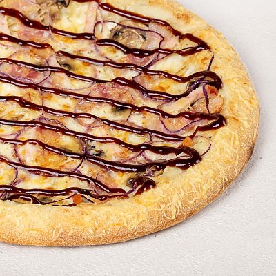 Заказать Пицца Чикен барбекю на пышном тесте 25см, Суши WOK - Глубокое