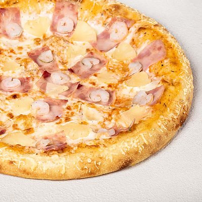 Заказать Пицца Гавайская на пышном тесте 30см, Суши WOK - Глубокое