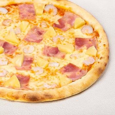 Заказать Пицца Гавайская на тонком тесте 30см, Суши WOK - Глубокое