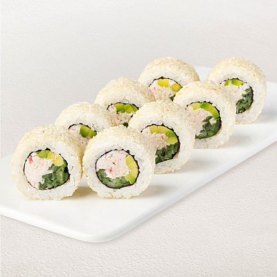 Заказать Ролл Калифорния в кунжуте, Суши WOK - Поставы