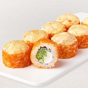 Запеченный ролл Чиз Краб, Суши WOK - Полоцк