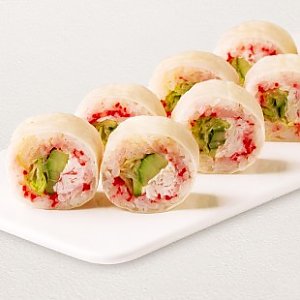 Спринг-ролл с крабом, Суши WOK - Глубокое