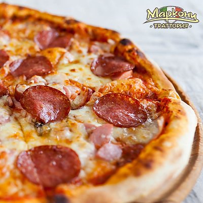 Заказать Пицца 4 мяса гранде (980г), Траттория Маркони