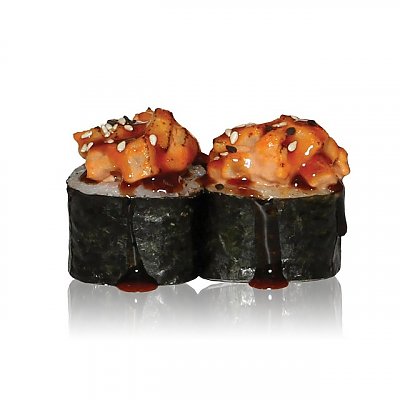 Заказать Запеченый ролл Угорь с лососем, Tokyo Sushi