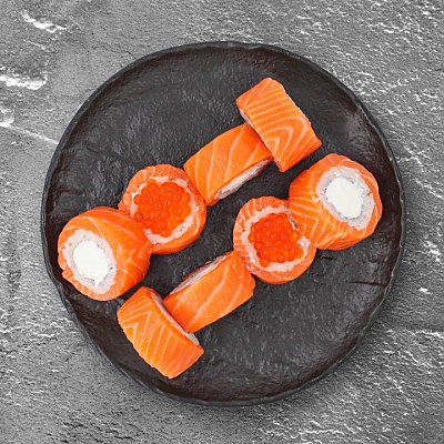 Заказать Филадельфия в лососе с икрой, Tokyo Sushi