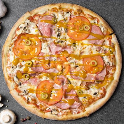 Заказать Пицца Цыпленок Карри 40см, JOY Pizza & Sushi