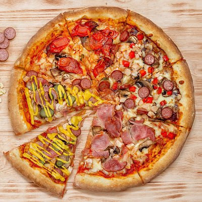 Заказать Пицца 4 вкуса 40см, JOY Pizza & Sushi