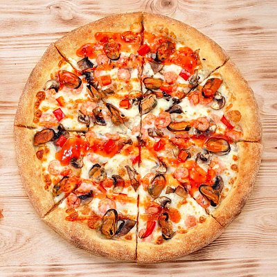 Заказать Пицца Морская 40см, JOY Pizza & Sushi