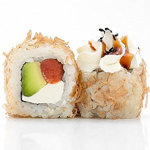 Ролл Сливочный Бонито с лососем и авокадо, JOY Food - Гомель
