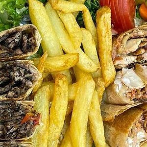 Арабская тарелка (1400г), Mr Shawarma