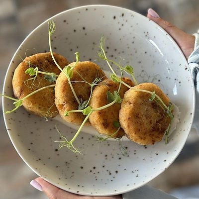 Заказать Сырники с валеными томатами, Меланж