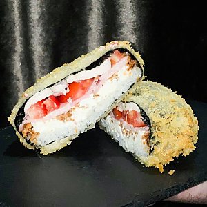 Бургер темпура бекон с курицей, SUSHI WHITE NOISE