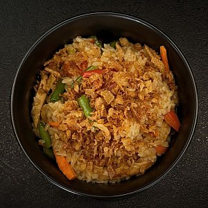 Wok с рисом и курицей, SUSHI WHITE NOISE