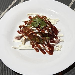 Салат Курочка ряба, Кафе Хуторок