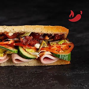 Хоги Рол Ветчина и бекон 15см, Кухня 44