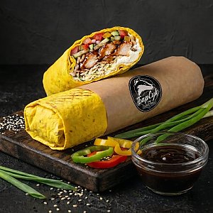 Шаурма Крем-чиз терияки Мини, Шаурма Барсук