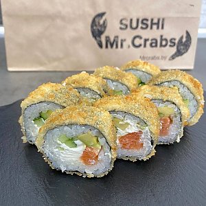 Темпура с лососем, Sushi Mr. Crabs