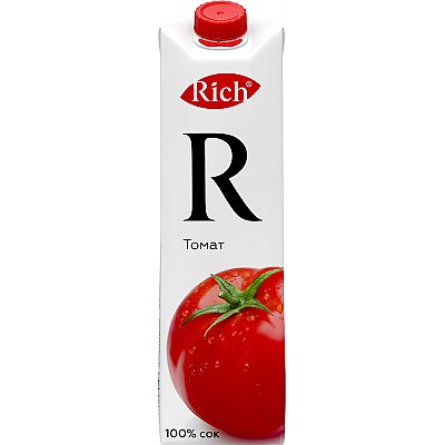 Заказать Сок томатный Rich 1л, Литвины - Минск