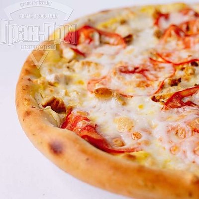 Заказать Пицца Сырный Цыпленок 52см, Гран-При