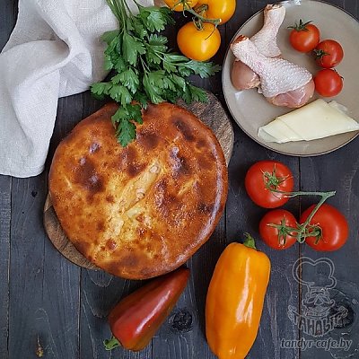 Заказать Осетинский пирог с курицей и грибами (весовое), Тандыр - Могилев